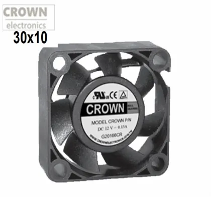 CROWN 12v 3010 Axial Flow DC Fan