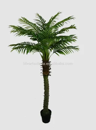 single trunk big palm, plastic palm for outdoor or indoor