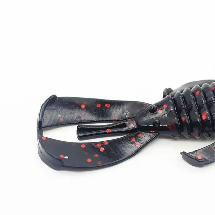 YOUME 10PCS/BAG Soft Lure Silicone Shrimp Lure for Fishing