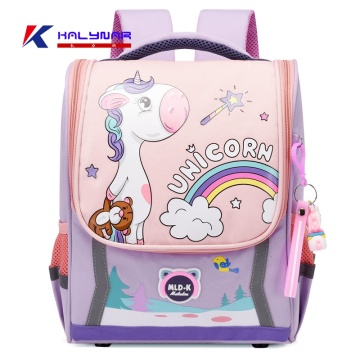 Mochila de unicornio/dinosaurio de dibujos animados personalizados para niños