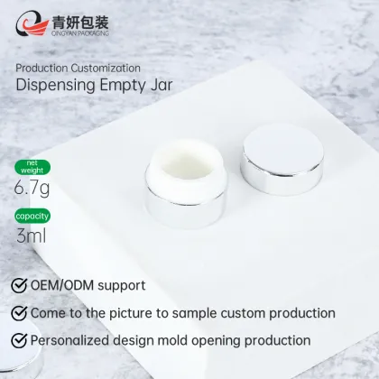 Plastic Dispensing Empty Jar