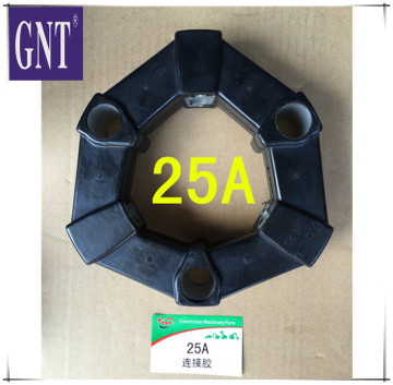 excavator parts EX50 EX100 SK100-3 EX200-3 engine 25A rubber coupling assy