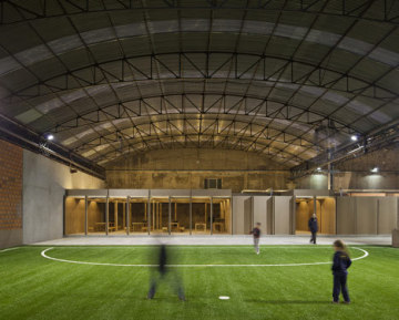 China steel structure football arena