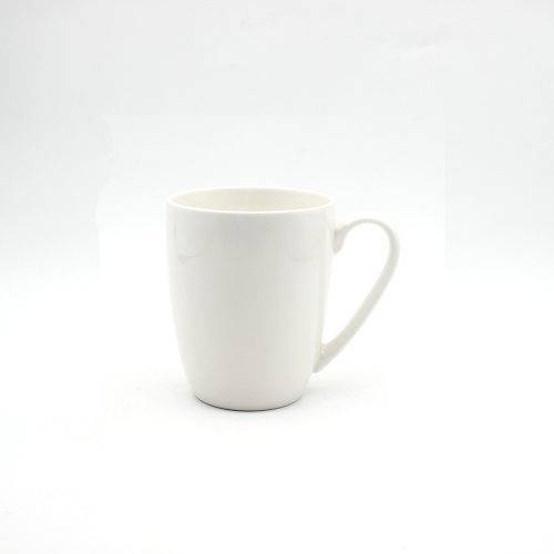 저렴한 12oz 흰색 평범한 화이트 커피 머그잔