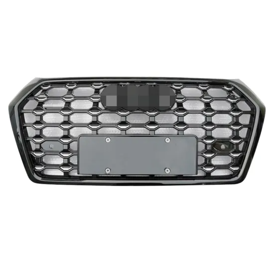 ABS Material Front Grille Mesh for Audi Q5 RSQ5 2018-2020 Honeycomb Design