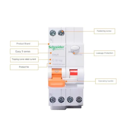 Schneider Easy9 Leakage Protector C20 EA9A45 Air Switch