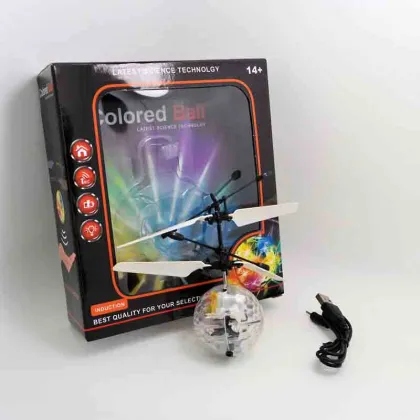 Colorful flying ball Flying hand sense rc ball flying