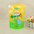 Custom Eco-friendly laundry detergent plastic packaging bag