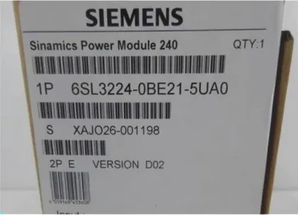 6SL32240BE21-5UA0 Siemens 1.5kw Power Module 240