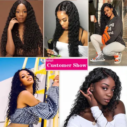 Rebecca Fashion T Part Lace Human Hair Wig Brazilian 5x5 HD Straight Lace Front Wig Closure Smooth Wig