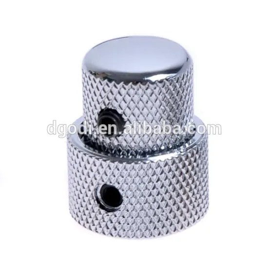 OEM dual concentric shaft rotary potentiometer diamond knurling 20k potentiometer rotary