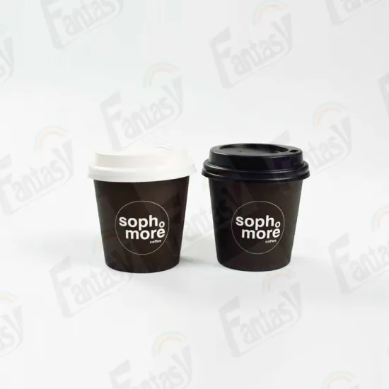 custom paper cup disposable cups and lids