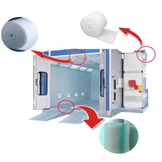 8mm Ultra-Thin Car Spray Paint Bake Room Air Filter Cotton (20m x 1m)