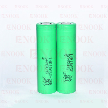 hot selling Samsung 25R 2500mah Battery