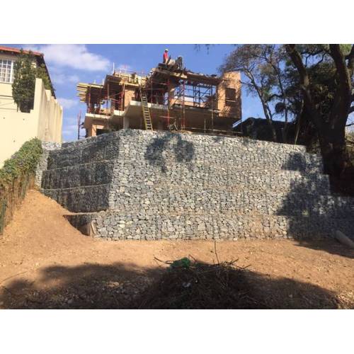Gabion Mesh для подкрепления фундамента