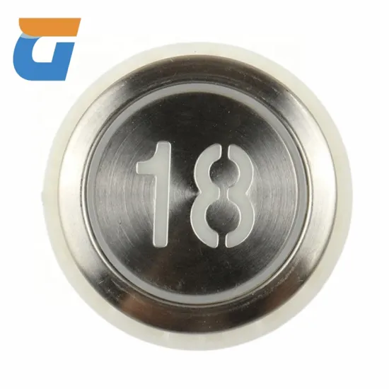 Mitsubishi Elevator Push Button Accessories for MTD511G01, DA511G01 Models - Compatible with 12V and 24V Systems