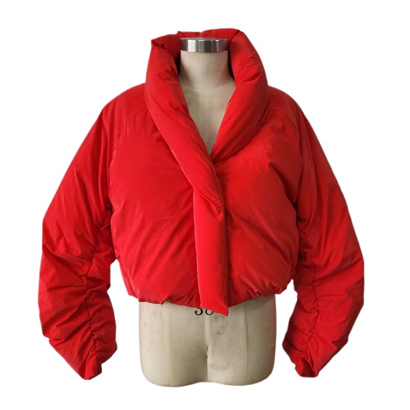 Women's Funnel Neck padding jacket