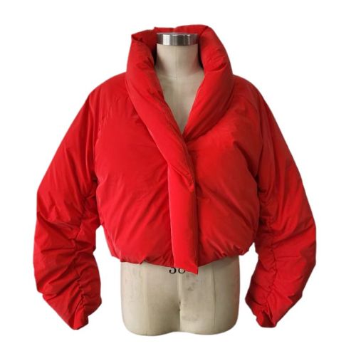 Women's Funnel Neck padding jacket