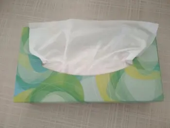 wholesale cheap flat box big pack facial tissue