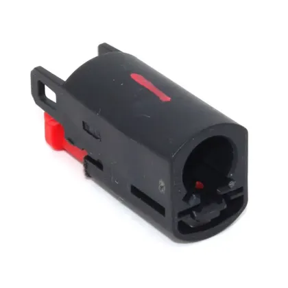 TE Connectivity Automotive Electrical Sealed 1 Pin Male Connector - Black