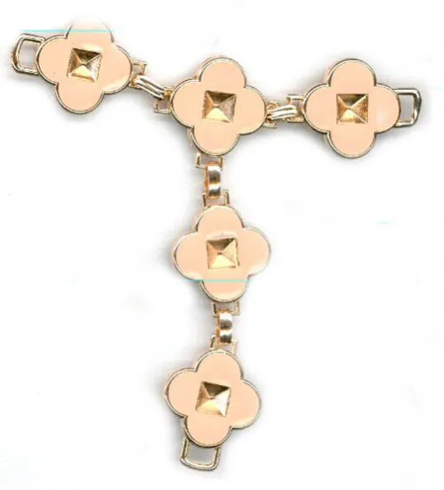 Flower Sandals Trim for Women`s Flip-Flop Summer Casual Shoes