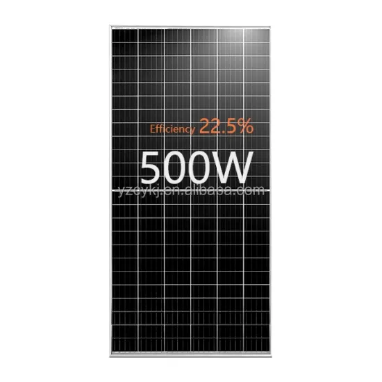 500W Monocrystalline Solar Photovoltaic System Power Panel Bastidor