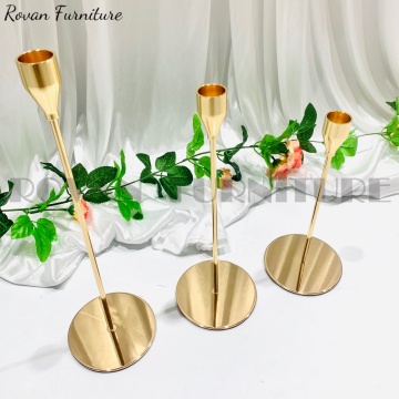 Gold Crystal Wedding Lamp Centerpieces for Table Decorations