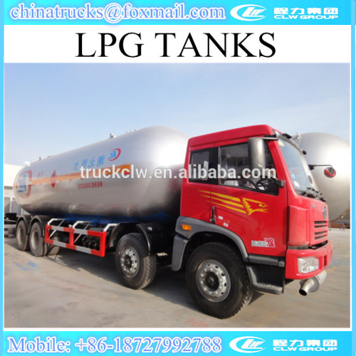 Famous FAW 8x4 LHD LPG truck