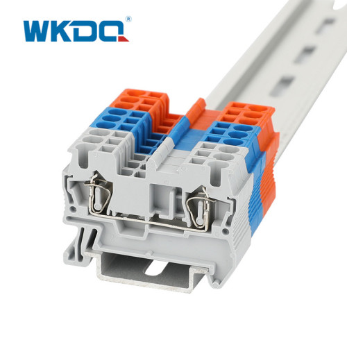 ST2.5 เทอร์มินัลบล็อก DIN RAIL SPRING CAGE BLOCKS ST 2.5