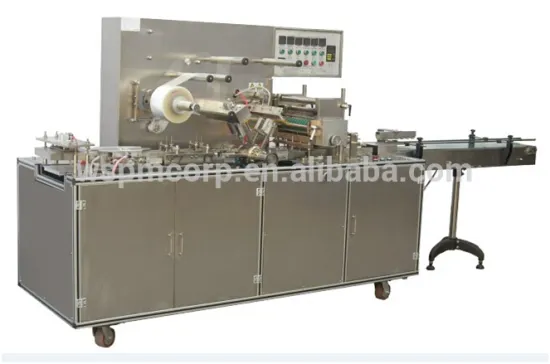 Shanghai wanshen WS 250 cellophane overwrapping machine, Transparent Film Wrapping Machine