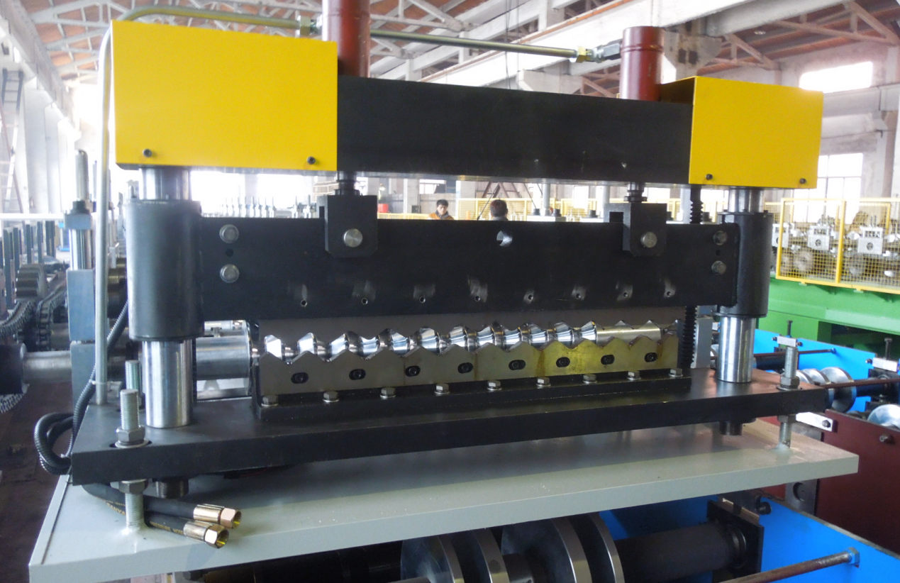 IBR trapezoid roof sheet roll forming machine