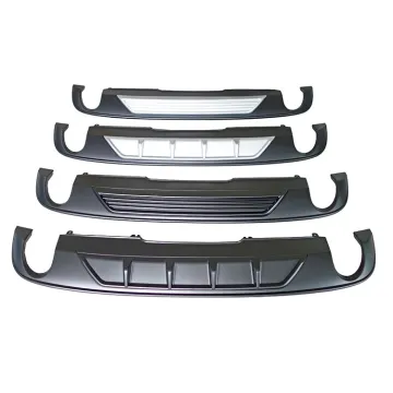 Gloss Black Sport Style Rear Bumper Diffuser for AUDI A4 2016-2019