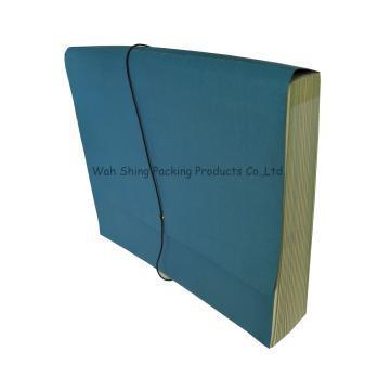 Portable expanding file bag