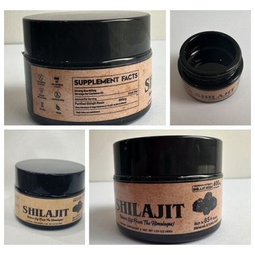 Résine de Shilajit Organic Pure 100% pur pur