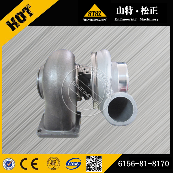 Komatsu PC400-7 Excavator turbocharger 6156-81-8170