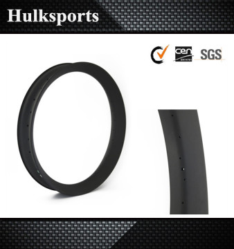 Ultra light 26er tubeless rim 32 holes snow bicycle rims 90mm width full carbon fat bike rim