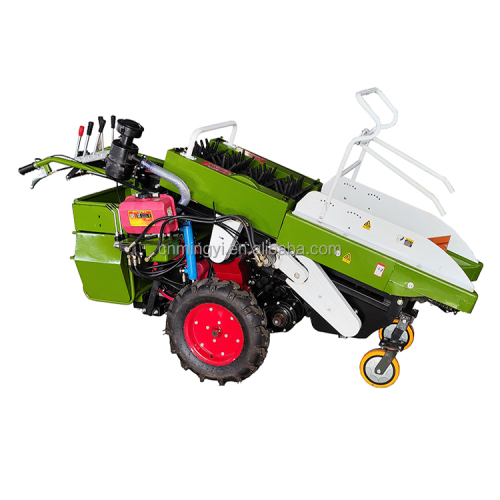 Automatic Household Corn Harvester with Straw Crushing and Return Function