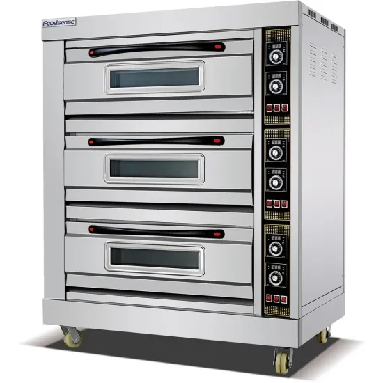 Professional Free Standing 3-Deck 9-Tray Electric Baking Oven