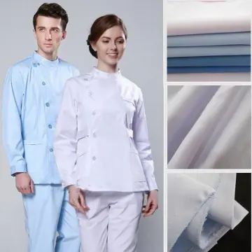Polyester Cotton Hospital Workwear Fabric Medical Uniform Fabric