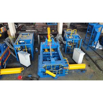 Auto Waste Automobile Shell Horizontal Metal Scrap Baler