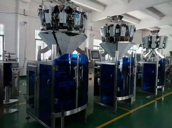 Automatic packing machine for chips food products