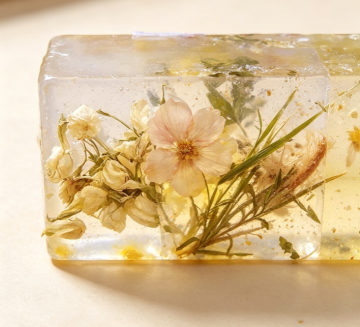 Ethnic Floral Essential Oil Soap Set