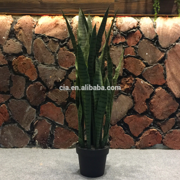 Factory Direct Sale Artificial Green Sansevieria Trifasciata For Outdoor Indoor Hotel Mall Decor