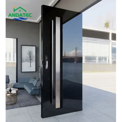 Wooden Entrance Doors: Painted Wood Door Pictures and Design Ideas