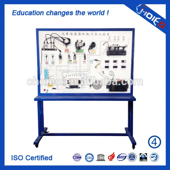 Electronic Control Fuel Injection System Sensor and Actuator Training Board,Automobile Educational Training Auto Trainer