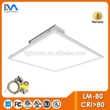 High lumen AC100-277V 40W 2x2 led flat panel ul in USA market