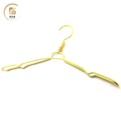 Gold Coat Hanger for Clothes - Wide Shoulder Non-Slip Metal Hanger