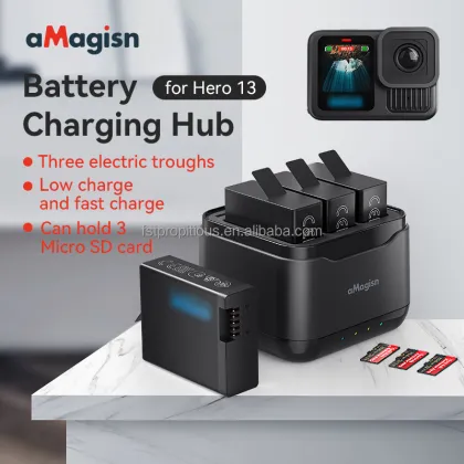 Wholesale GoPro Hero 13 Battery Charger Hub and Accessories