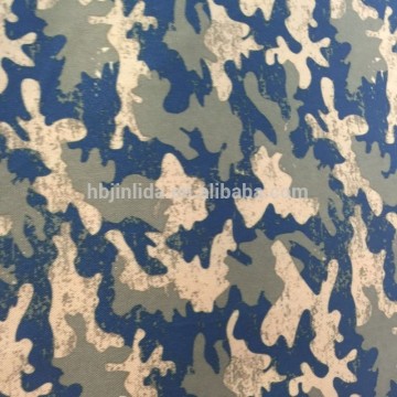 Oxford jungle camouflage cloth PVC primer