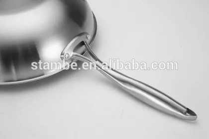 Korea Design Stambe All Clad Stainless Steel non-stick frying pan
